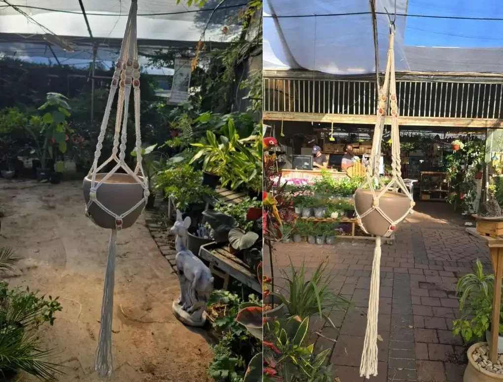 מקרמה לעציץ