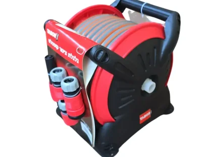 גלגלת צינור 20 מטר – השקיה נוחה ומסודרת