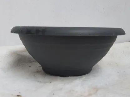 קערה ויקה אפור כהה מפלסטיק