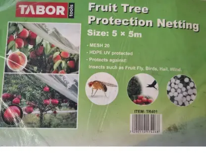 רשת לעצים נגד חרקים 5x5 מ"ר