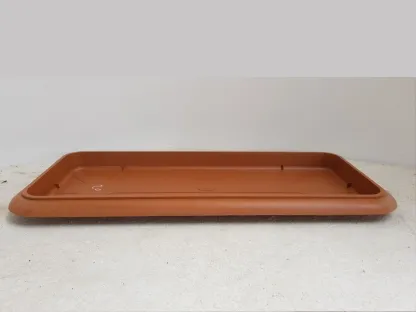 תחתית לאדנית הדר בצבע חום טרקוטה