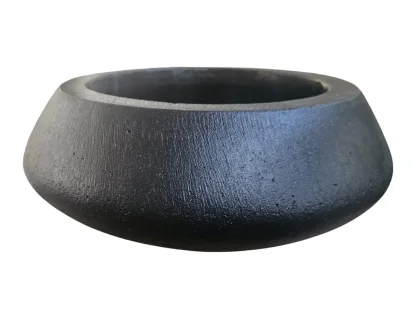 קערת פיבר שחורה רחבה בקוטר 30/40 ס"מ