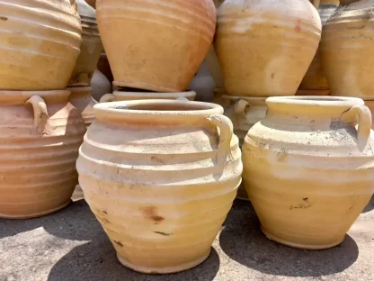 כד חרס חברוני 48 ס״מ – 2–3 ידיות