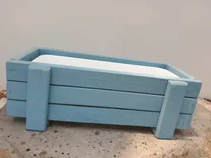 ארגז עץ מעוצב לאדנית 40