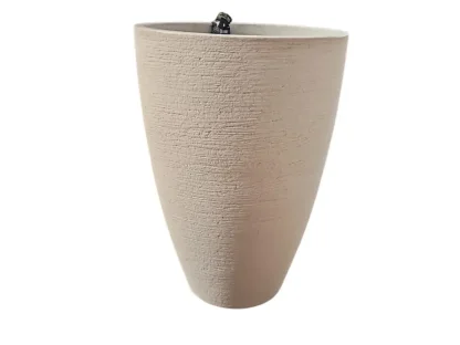 עציץ ברזילאי קונוס רך בצבע חול טבעי