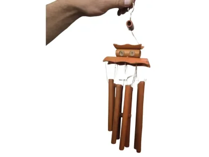 מובייל במבוק קלאסי עם 6 קנים ולוכדי רוח