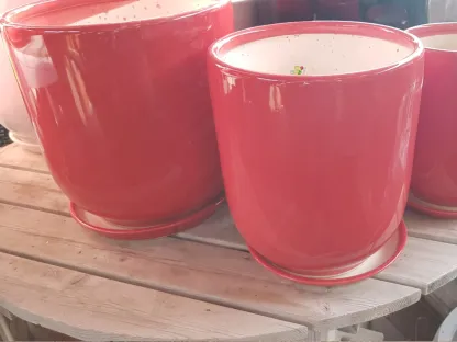 עציץ גלזורה גבוה בלי תחתית