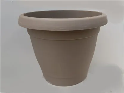 כרמל עציץ פלסטיק אפור בהיר