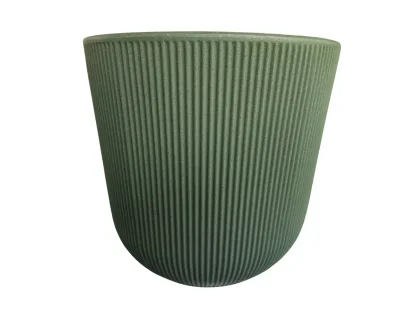 עציץ פלסטיק ברזילאי פיסטוק כהה קוטר 53 סמ