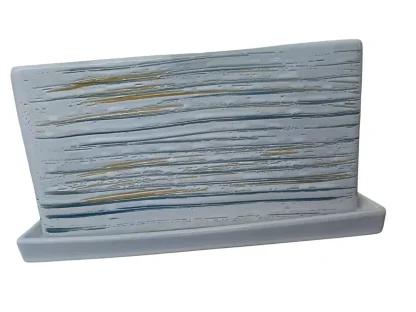 אדנית קרמיקה פסים צבעוניים – אורך 20 ס"מ