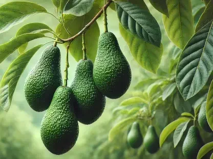 אבוקדו  אמריקני 'אטינגר' ציור בעזרת AI