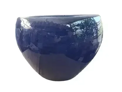 עציץ סייגון כחול נקוב לשתילה