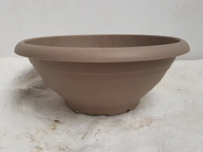 קערה ויקה מפלסטיק אפורה