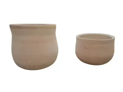 כד חרס חברוני עגול לשתילה