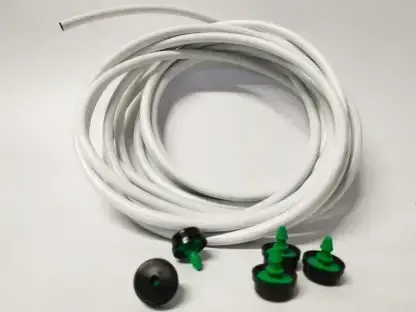 416 צינורית 7 ממ לבנה לטפטפות