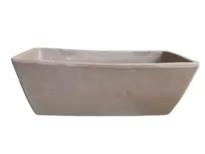 אדנית טרקוטה אפור-מוקה