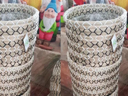 סלסלת עשב ים לעציצים