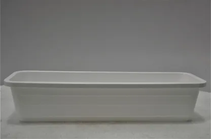 אדנית מרפסת 100 לבן