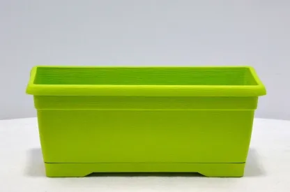 אדנית צבר + תחתית 080 ירוק בהיר