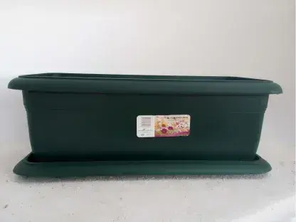 אדנית הדר 100 ללא תחתית ירוק כהה