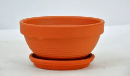 קערת חרס פסים ט.ק 27