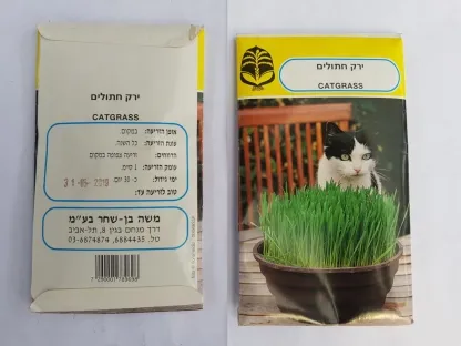 ירק חתולים חפיסת זרעים