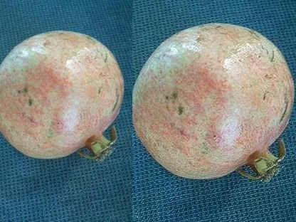 פרי רימון ראש הפרד