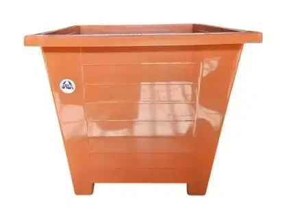 עציץ רבוע כנען 056 טרקוטה