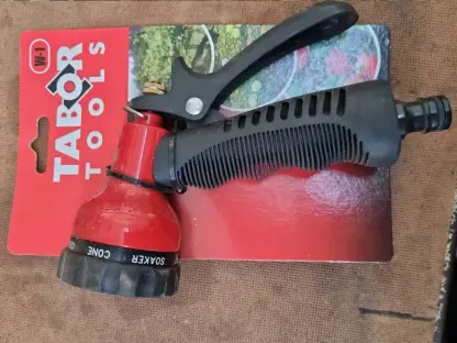 אקדח השקיה ממתכת ופלסטיק 7 מצבי השקיה