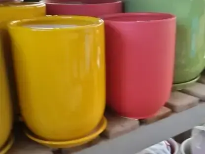 עציץ גלזורה גבוה בלי תחתית