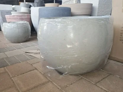 ע. ביצה פיבר 043 אפור