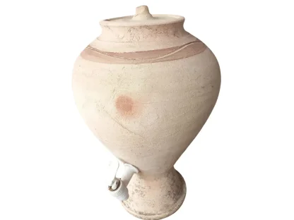 כד מים, קנקן חרס, כד חרס עם ברז מזיגה