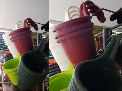 עציץ וו למעקה חום טרקוטה