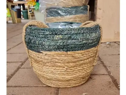 עציץ חבלים 130 ירוק 025