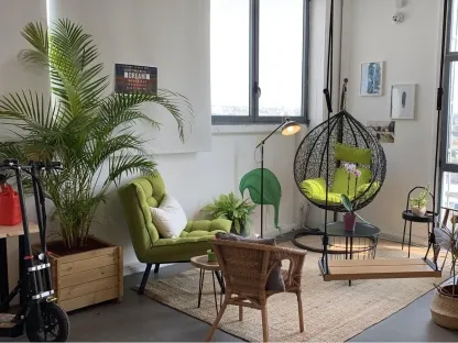 דקל ארקה | כריסלידוקרפוס מצהיב באדנית עץ