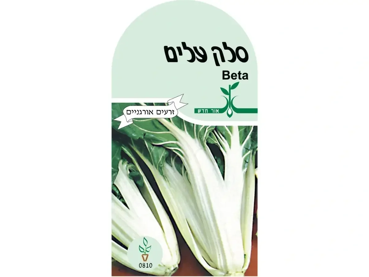 סלק עלים זרעים אורגנים