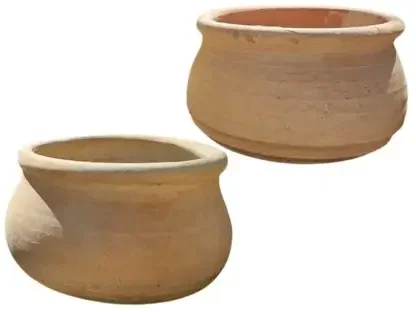 עציץ חבית רחב