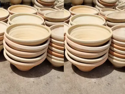 קערת חרס גדולה לשתילה