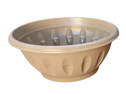 קערת טליה חאקי 040 עם תחתית מובנית