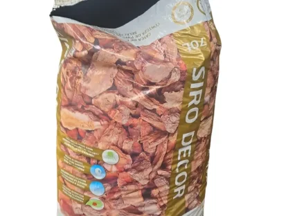 שק שבבי עץ אורן טבעיים לחיפוי קרקע