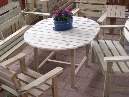 שולחן אליפטי 3