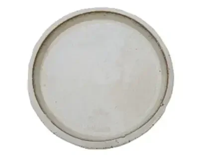 תחתית לעציץ גלזורה 042  קרם